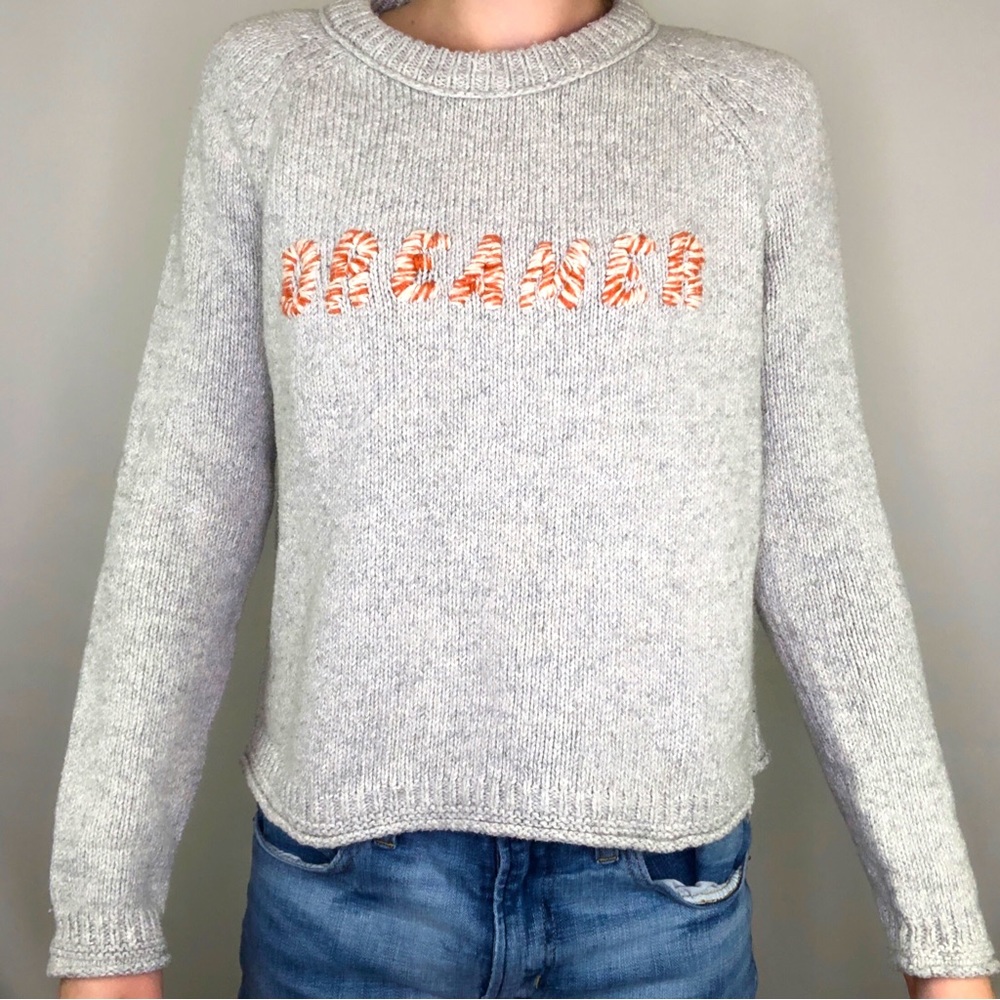 Madewell Dreamer Sweater Alpaca Knit Long Sleeve Boho Trendy Chunky Keaton